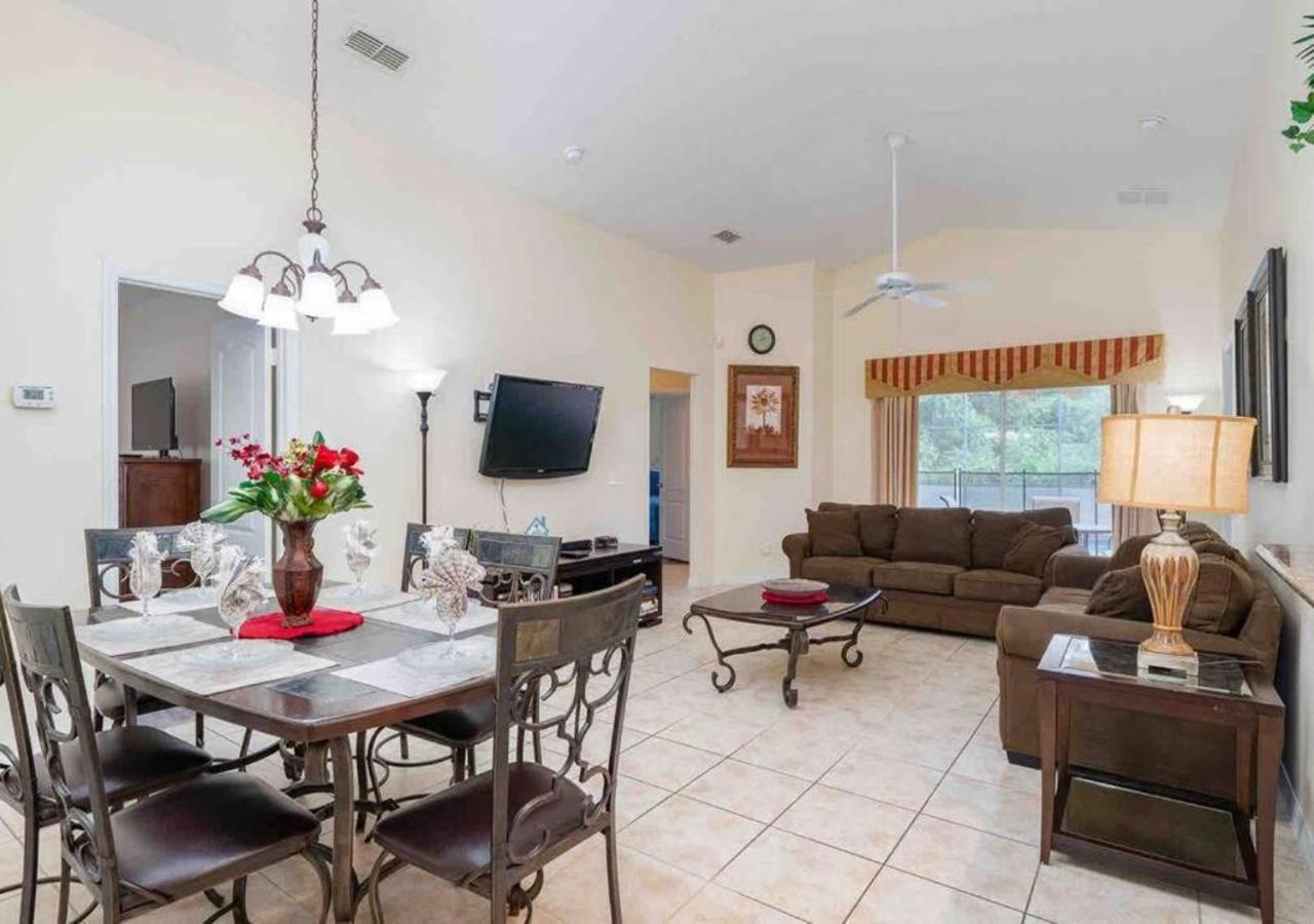 5 Bedroom, 7 Bed , 3 Bathroom Midterm Rental Home With Pool And Game Room, Near Disney Давенпорт Экстерьер фото